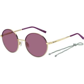 Missoni | M Missoni Women's Sunglasses - Gold and Plum Glitter Frame | M MISSONI MMI 0035/S S,商家My Gift Stop,价格¥314