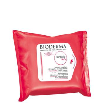 商品Bioderma Sensibio face cleansing wipes x25图片
