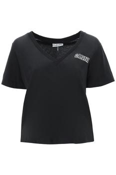 gani经典款, Ganni | V-NECK T-SHIRT商品图片 额外7折, 额外七折