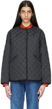 Totême品牌, 商品Black Quilted Jacket, 价格¥2818图片