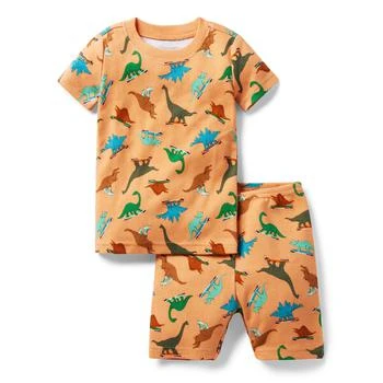 Janie and Jack | Dino Skate Short Tight Fit Sleepwear (Toddler/Little Kids/Big Kids) 8.6折