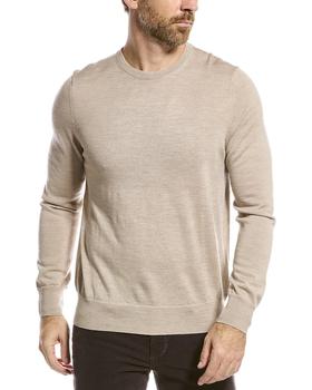 推荐Brooks Brothers Merino Wool Crewneck Sweater商品