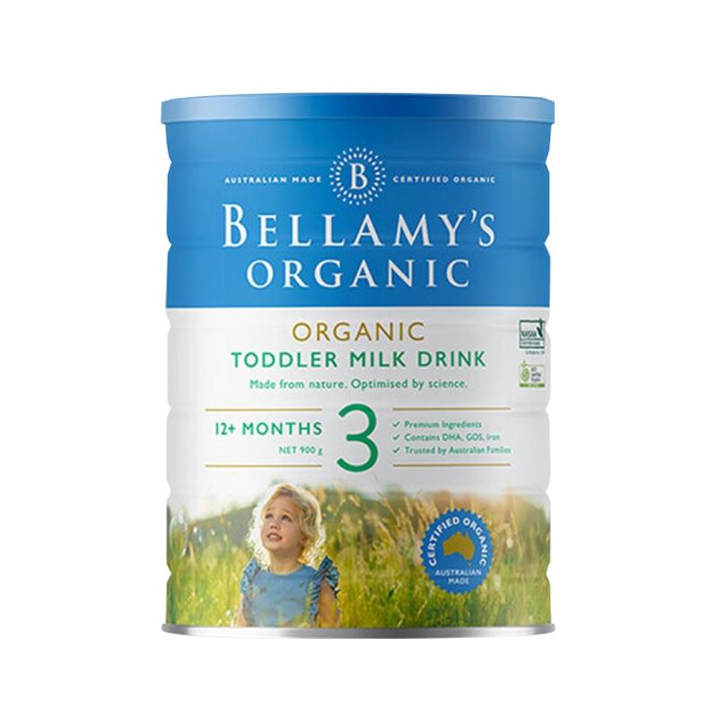 商品Bellamy's/贝拉米有机婴幼儿配方奶粉3段900g/罐,商家Difno,价格¥144图片