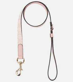 Gucci | GG leather-trimmed dog leash,商家MyTheresa HK,价格¥3292