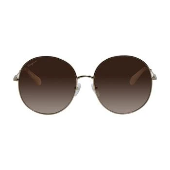 Salvatore Ferragamo | Salvatore Ferragamo  SF 299S 703 60mm Womens Round Sunglasses 8.9折, 独家减免邮费