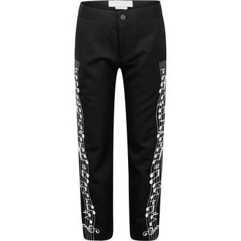 Stella McCartney | Musical notes trousers in black,商家BAMBINIFASHION,价格¥1441