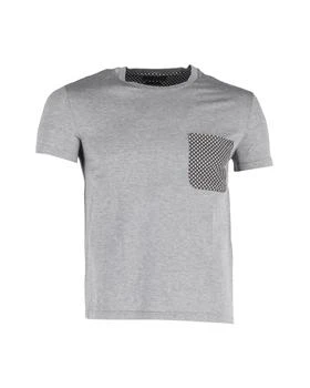 Alexander McQueen | Alexander McQueen Skull Pocket T-Shirt in Grey Cotton 2.7折, 独家减免邮费
