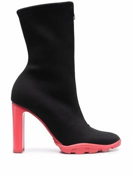 推荐ALEXANDER MCQUEEN - Slim Tread Ankle Boots商品
