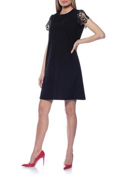 推荐Lace Cap Sleeve A-Line Dress商品
