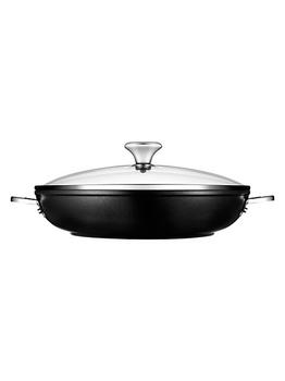 Le Creuset | Toughened Nonstick PRO 4-Quart Shallow Casserole/Braiser & Glass Lid商品图片,