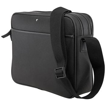 商品Black Extreme Double Zip Messenger Bag图片