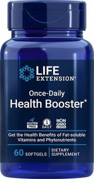 商品Life Extension Once-Daily Health Booster* (60 Softgels)图片