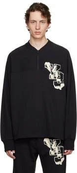 Y-3 | Black Graphic Sweatshirt 4.5折, 独家减免邮费