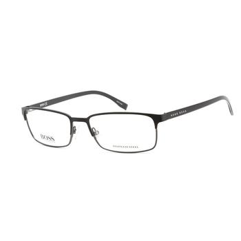推荐Hugo Boss Demo Rectangular Mens Eyeglasses BOSS 0766 0QIL 55商品