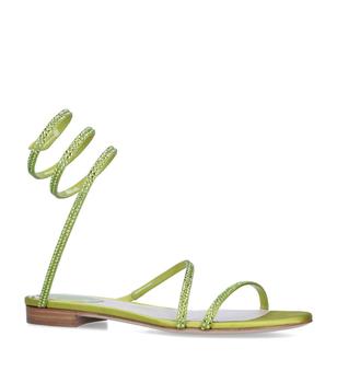 推荐Embellished Cleo Flat Sandals商品