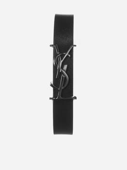 推荐Opyum YSL logo leather bracelet商品
