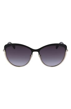 Longchamp | Heritage 58mm Gradient Butterfly Sunglasses商品图片,2.7折