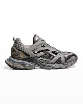 Balenciaga | Men's Track 2 Clear Caged Trainer Sneakers商品图片,