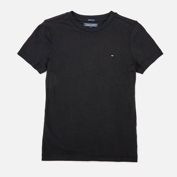Tommy Hilfiger | Tommy Hilfiger Boys' Basic Short Sleeve T-Shirt - Meteorite商品图片,满$75减$20, 满减