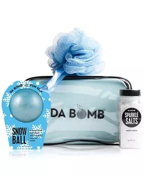 Da Bomb | 3-Pc. Bath Fizzers Snow Ball Gift Set,商家Macy's,价格¥63