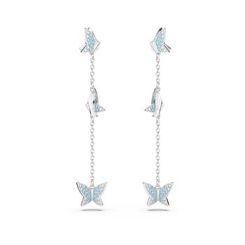 Swarovski | Crystal Butterfly Lilia Drop Earrings商品图片,