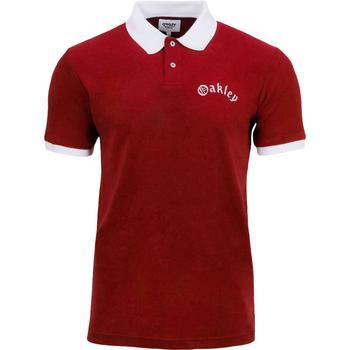 推荐Oakley Men's Embroidered Terry Cloth Short Sleeve Polo Shirt商品