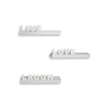Danya B | Decorative "Live" "Love" "Laugh" Wall Shelves - Set of 3,商家Macy's,价格¥345