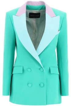 HEBE STUDIO | Hebe studio 'bianca' double-breasted blazer in neo-crepe,商家Baltini,价格¥2809