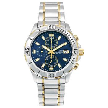 推荐西铁城 男士手表不锈钢表带腕表商品