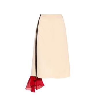 Gucci | Gucci Silk Viscose Faille Skirt商品图片,6.5折