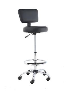 商品PHI VILLA | Tall Drafting Office Chair with Adjustable Height and Detachable Backrest,商家Belk,价格¥1546图片