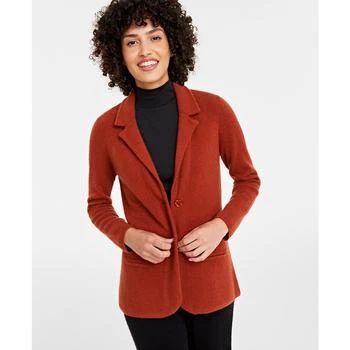 Charter Club | 女式 100% 羊绒西装外套,商家Macy's,价格¥896