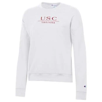 推荐Champion USC Fleece Pullover Sweatshirt - Women's商品