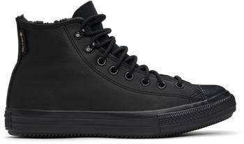 Converse | Black Leather & Gore-Tex Chuck 70s Hi Sneakers商品图片,额外8.5折, 独家减免邮费, 额外八五折