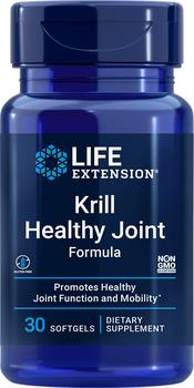 商品Life Extension Krill Healthy Joint Formula (30 Softgels)图片
