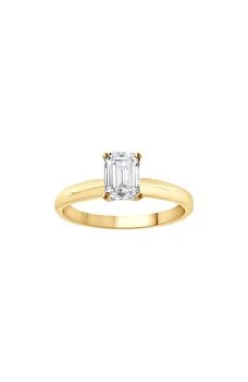 Badgley Mischka | Emerald Cut Lab Created Diamond Engagement Ring - 2.00 ctw,商家Nordstrom Rack,价格¥14777