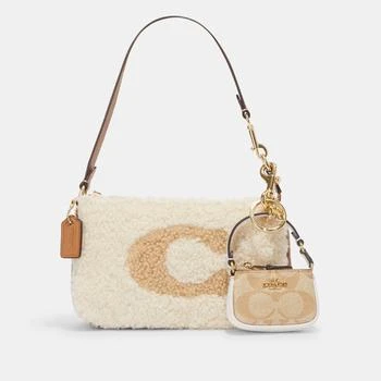 Coach | Coach Outlet Mini Nolita Bag Charm In Signature Canvas,商家Premium Outlets,价格¥430