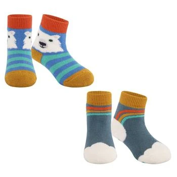 Frugi | Colorful non slip organic cotton socks set of 2,商家BAMBINIFASHION,价格¥136