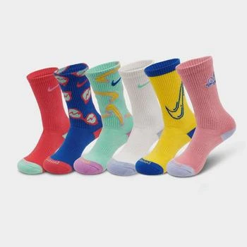 NIKE | Youth Nike Everyday Mix Match Crew Socks (3-Pack) 