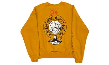 Chrome Hearts | Chrome Hearts Matty Boy Call Me Yellow Crewneck商品图片,