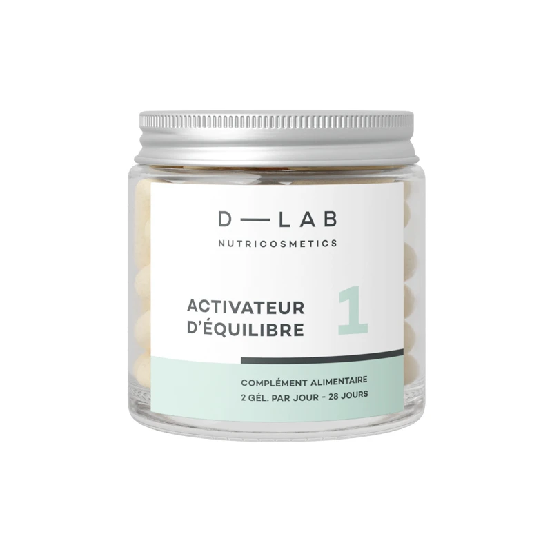 D-Lab | 平衡释能胶囊 56粒 减少疲劳调节激素睡眠,商家VP FRANCE,价格¥273