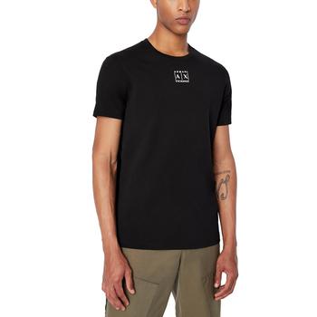 Armani Exchange | Men's Slim-Fit Box Logo T-Shirt商品图片,7.5折