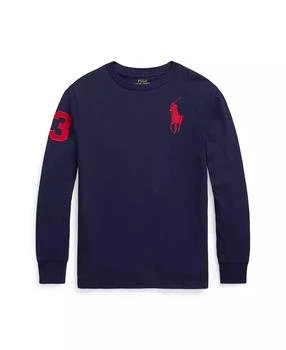 Ralph Lauren | Big Boys Big Pony Cotton Jersey T-shirt,商家Macy's,价格¥199