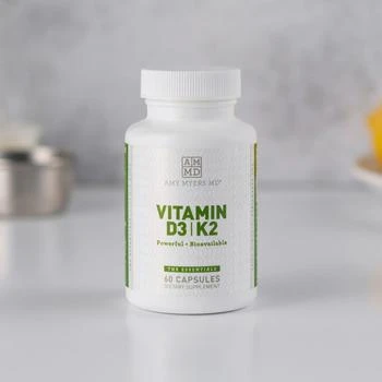 Amy Myers MD | Vitamin D3/K2 10,000 IU Capsules,商家Verishop,价格¥264
