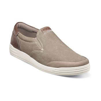 Nunn Bush | Men's Kore City Walk Athletic Style Canvas Slip-On Loafer商品图片,6.6折