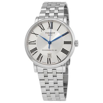 男装tissot automatic, Tissot | Carson Powermatic 80 Automatic Silver Dial Mens Watch T122.407.11.033.00商品图片 7.3折
