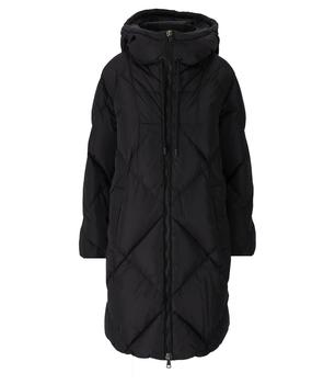 Weekend Max Mara | Weekend Max Mara Max Mara Weekend Milord Black Long Padded Coat商品图片,