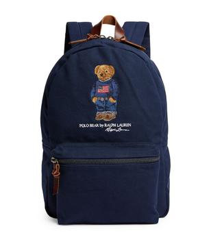 推荐Large Canvas Polo Bear Backpack商品