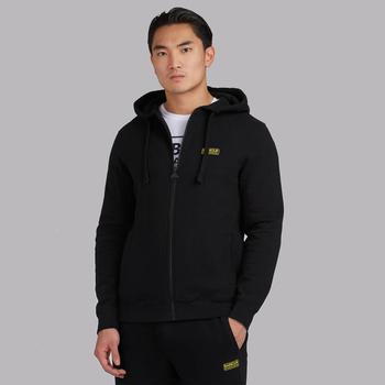 Barbour International, Barbour International | Barbour International Men's Essential Zip Hoodie - Black商品图片 