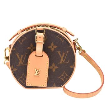Louis Vuitton | 【专柜直采】Louis Vuitton 路易 威登  女士棕色老花mini圆饼单肩斜跨包 M44699商品图片,包邮包税
